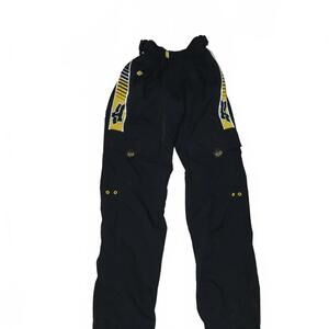 Fox Racing Black and Yellow Snow Pants Size 28